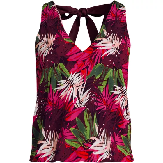 Women's Lightweight Jersey Blouson V-neck Tank - primary
