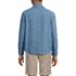 Men's Long Sleeve Knit Boucle Button Through Shirt, Back