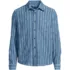 Men's Long Sleeve Knit Boucle Button Through Shirt, Front