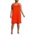 Women's Plus Size Cooling Knee Length Slip Nightgown, Front