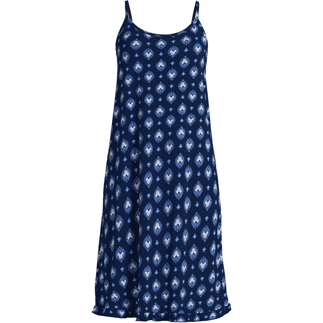 Women's Cooling Knee Length Slip Nightgown