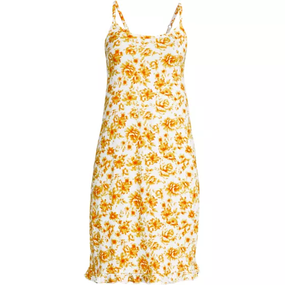 Women's Cooling Knee Length Slip Nightgown - primary