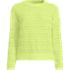 Women's Cotton Blend Pointelle Crew Neck Sweater, Front