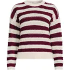 Women's Cotton Blend Pointelle Crew Neck Sweater