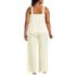Women's Plus Size Cooling 2 Piece Pajama Set - Sleeveless Square Neck Top and Pants, Back