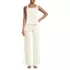 Women's Cooling 2 Piece Pajama Set - Sleeveless Square Neck Top and Pants, alternative image