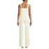 Women's Petite Cooling 2 Piece Pajama Set - Sleeveless Square Neck Top and Pants, Back