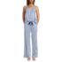 Women's Cooling 2 Piece Pajama Set - Sleeveless Square Neck Top and Pants, Front