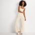 Women's Petite Cooling 2 Piece Pajama Set - Sleeveless Square Neck Top and Pants, alternative image