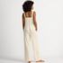 Women's Petite Cooling 2 Piece Pajama Set - Sleeveless Square Neck Top and Pants, Back