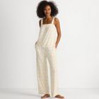 Women's Cooling 2 Piece Pajama Set - Sleeveless Square Neck Top and Pants