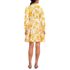 Women's Poplin Button Front Dress with Godets, Back