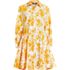Women's Poplin Button Front Dress with Godets, alternative image