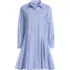 Women's Poplin Button Front Dress with Godets, alternative image
