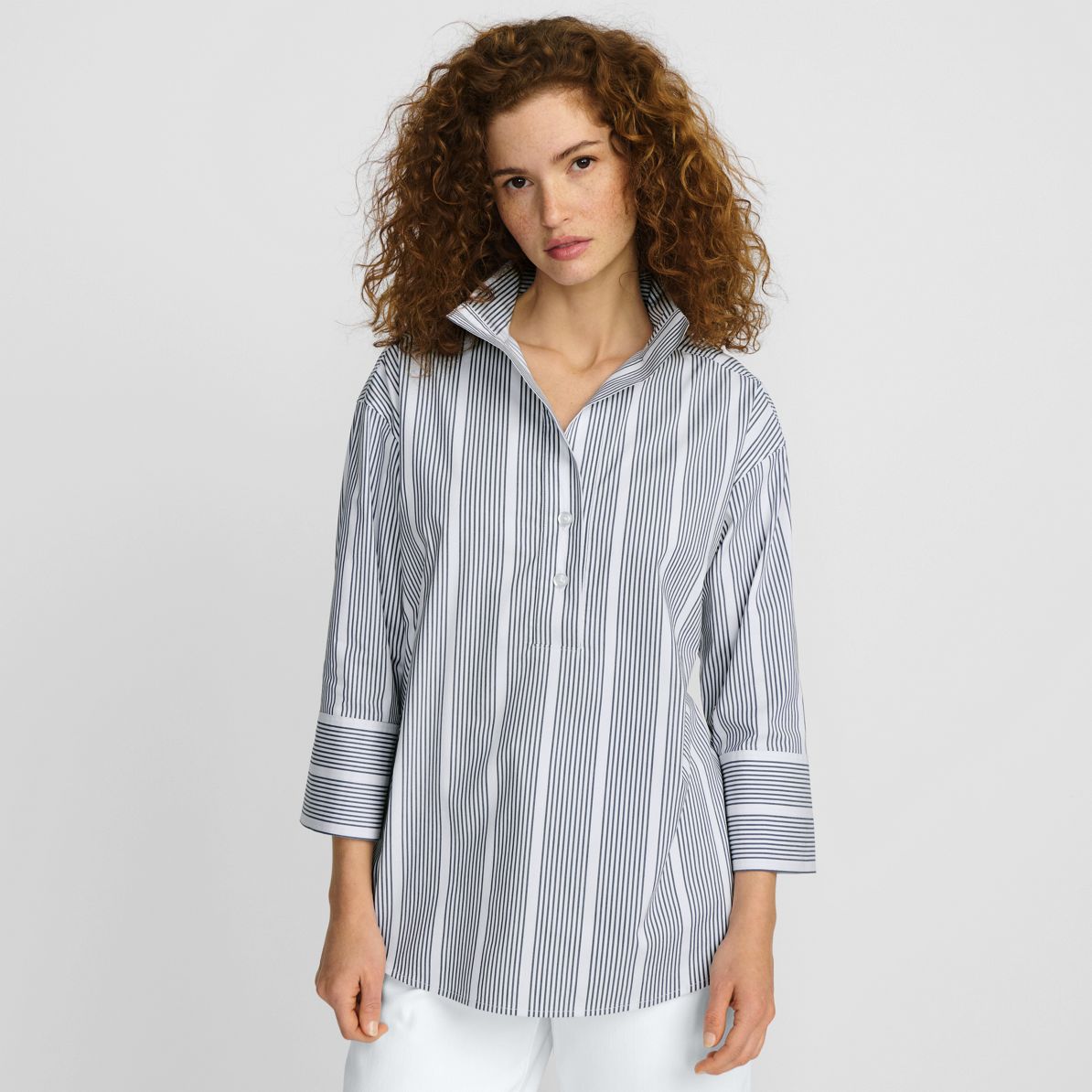 Women's Cooling Popover Oversized Tunic