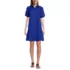 Women's Elbow Sleeve Eyelet Knee Length Shirt Dress, Front