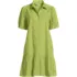 Women's Elbow Sleeve Eyelet Knee Length Shirt Dress, Front