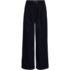 Women's Lightweight Denim Mid Rise Pleated Slouchy Jeans, Front