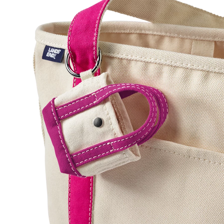 Micro Canvas Tote Charm