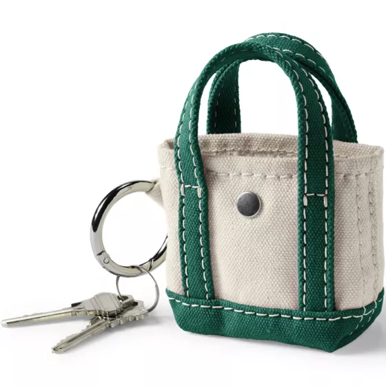 Micro Canvas Tote Charm - primary