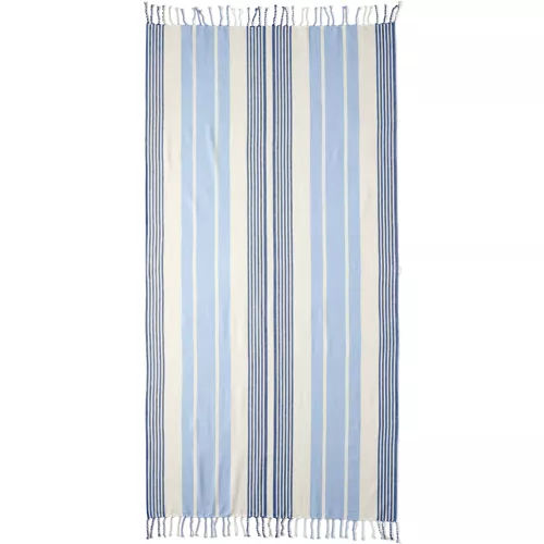 Coast Clear Sand Resistant Turkish Cotton Beach Towel, Front