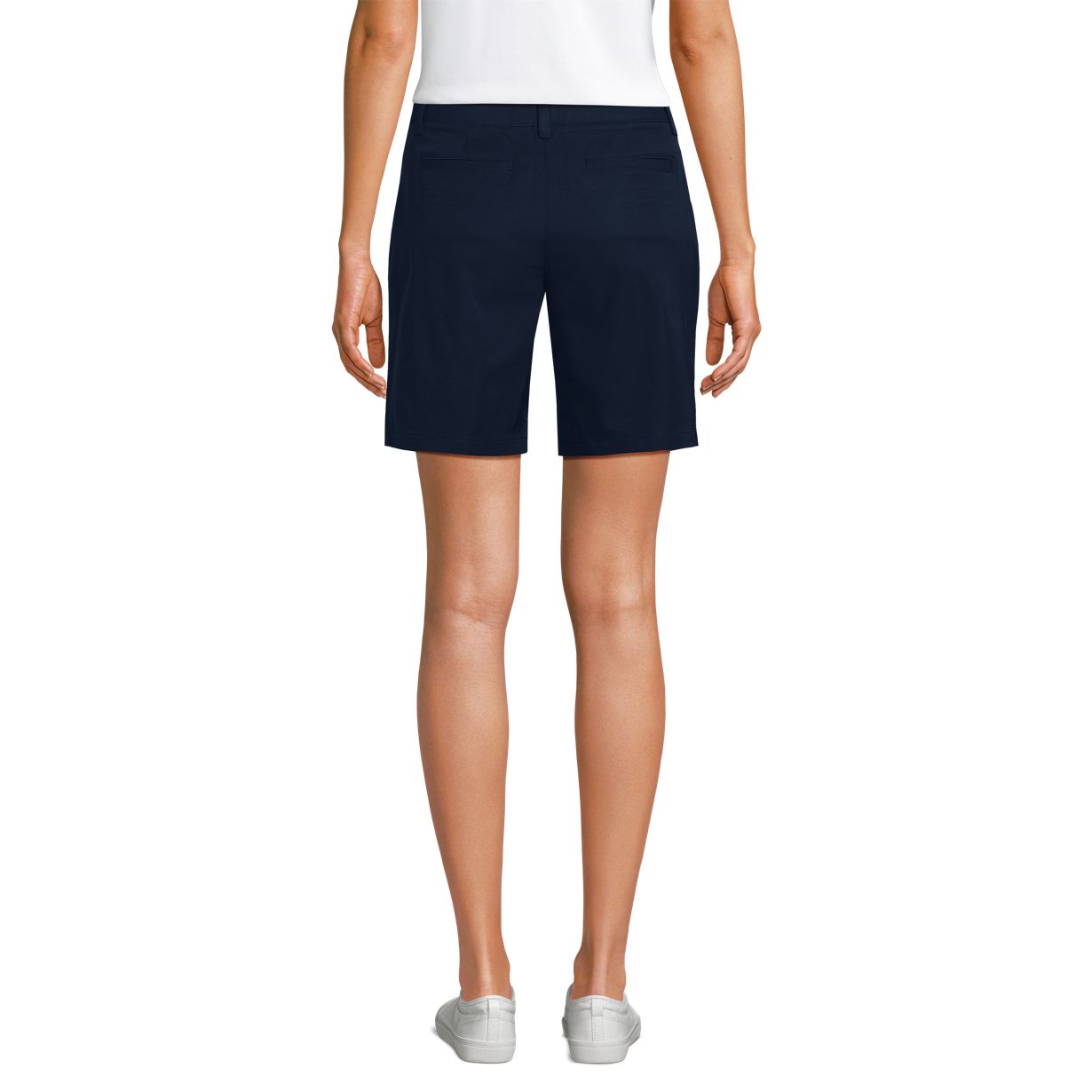 School Uniform Women's Active Performance 9" Chino Shorts
