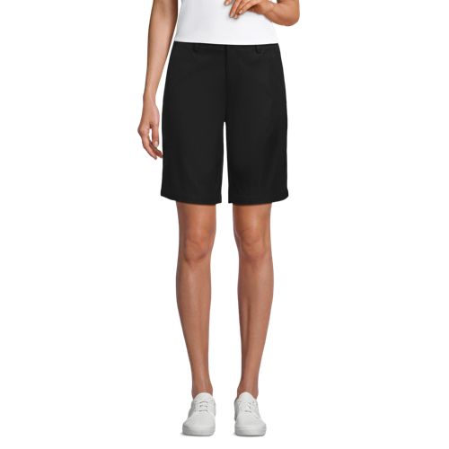 School Uniform Women's Active Performance 9" Chino Shorts - image 5