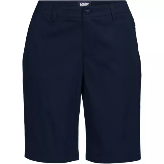 School Uniform Women's Active Performance 9" Chino Shorts - primary