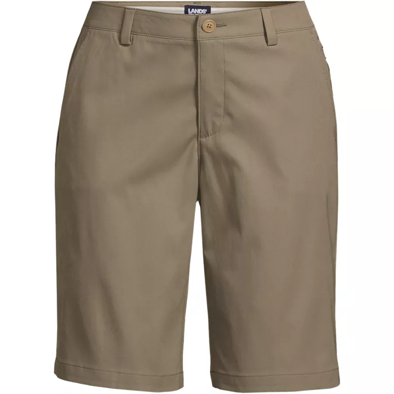 Women's Active Performance 9" Chino Shorts, Front