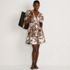 Women's Linen Above the Knee Puff Sleeve Dress, alternative image