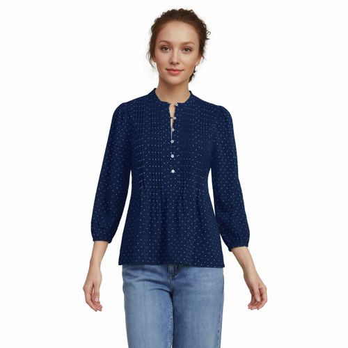 roku☆PINTUCKSHIRT Pintuck Blouses | Banana Republic