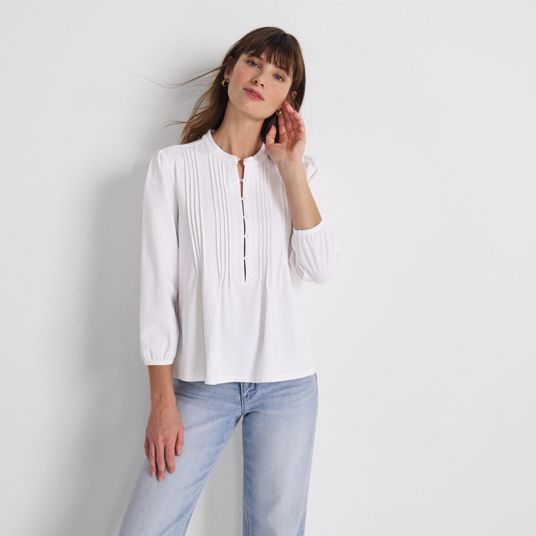 White Blouses Women, Dressy White Blouses | Lands' End