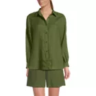 Women's Linen Long Sleeve Feminine Shirt