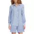 Women's Linen Long Sleeve Feminine Shirt, Front
