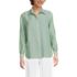 Women's Linen Long Sleeve Feminine Shirt, Front