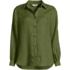 Women's Linen Long Sleeve Feminine Shirt