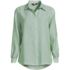 Women's Plus Size Linen Long Sleeve Feminine Shirt, Front