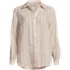 Women's Linen Long Sleeve Feminine Shirt, Front