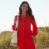 Women's Linen Long Sleeve Feminine Shirt, alternative image