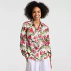 Women's Linen Long Sleeve Feminine Shirt