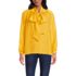 Women's Long Sleeve Bow Blouse, Front