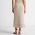 Women's Cotton Pointelle Sweater Maxi Skirt - Set Bottom, Back