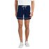 Men's 5.5" Linen Cotton Embroidered Easy Shorts, Front