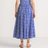 Women's Poplin Godet Maxi Skirt - Set Bottom, Back