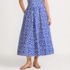 Women's Poplin Godet Maxi Skirt - Set Bottom, Front
