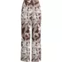 Women's Rayon High Rise Wide Leg Pants - Set Bottom, Front