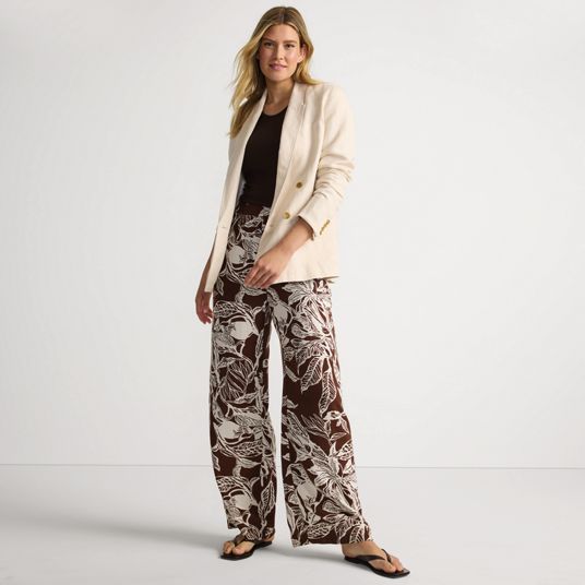 Women's Petite Brown Pants | Lands' End