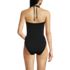 Women's Cut Out Multiway Halter High Leg One Piece Swimsuit, Back
