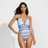 Women's Cut Out Multiway Halter High Leg One Piece Swimsuit, alternative image