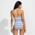Women's Cut Out Multiway Halter High Leg One Piece Swimsuit, Back